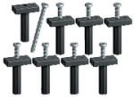 Trac Outdoors T10076 Isolator Bolts 8 pack